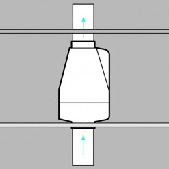 Vortice Aspiratore Centrifugo AXIAL K diametro 100 per Cappa 10904