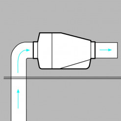 Vortice Aspiratore Centrifugo AXIAL K diametro 100 per Cappa 10904
