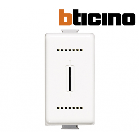 Portafusibile Bticino Matix Per Fusibile 16A, Modello AM5089, Colore Bianco, Qualità Elevata, Per Impianti Elettrici