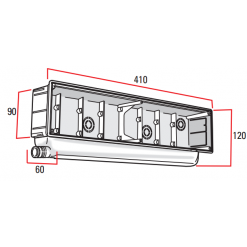 GENIUS BOX CASSETTA CONDIZIONATORE CON GALLEGGIANTE TECNOGAS
