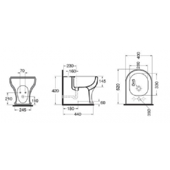 CHARME BIDET AZZURRA