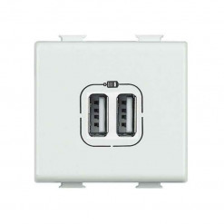 Caricatore USB  Matix doppia presa 1500mA 5V AM5285C2 BTICINO