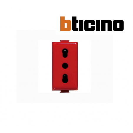 Matix Magic TT Presa Bipasso Rossa 10/16A A5180R Bticino - Foto 10