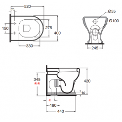 VASO PRATICA FILOMURO AZZURRA