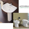KIT VASO/BIDET/COLONNA/LAVABO/COPRIVASO SOFTCLOSE DIANA AZZURRA