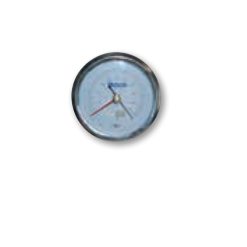 VACUOMETRO ATTACCO POSTERIORE Ø 80 mm