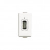 Presa connettore USB Bticino Matix bianca serie AM4285