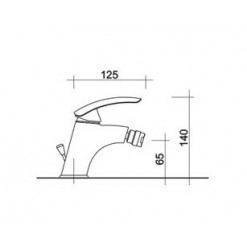 MISCELATORE BIDET F.E.V SERIE SMART