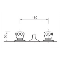 BATTERIA BIDET F.E.V. SERIE ECO