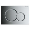 GEBERIT PLACCA 2 TASTI CROMO SIGMA 01 -
