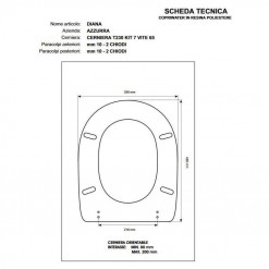 COPRIVASO DIANA AZZURRA