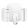 KIT ALLARME ANTIFURTO AJAX SENZA FILI HUB + MOTION + DOOR + SPACE AJ - HWBKIT-W