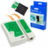 TESTER PER CAVI DI RETE  RJ45 / RJ11 LAN, TESTER TELEFONICO, TESTER PER CAVI DI ALIMENTAZIONE , cavo patch