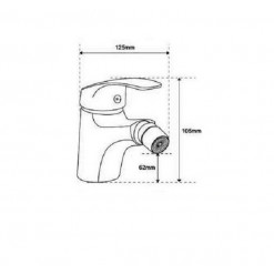 EASILY NAPOLI MISCELATORE BIDET