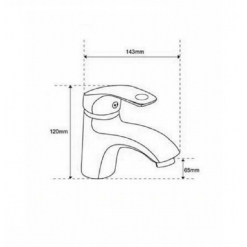 EASILY NAPOLI MISCELATORE LAVABO MODELLO