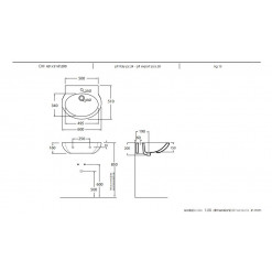 LAVABO SOSPESO AZZURRA FAST