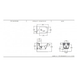 BIDET SOSPESO AZZURRA FORMA