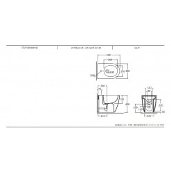 BIDET AZZURRA COMODA