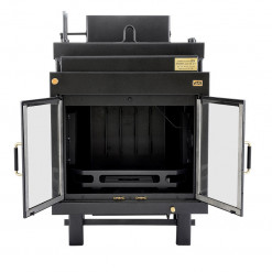 TERMOCAMINO MODELLO "CV" A LEGNA OPTIONAL ACQUA CALDA SANITARIA