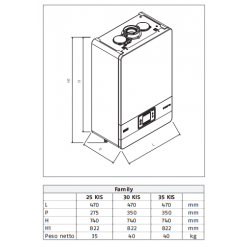 RIELLO CALDAIA FAMILY 35 GPL