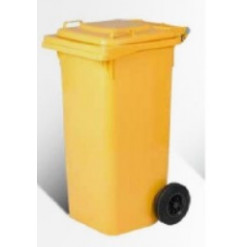 BIDONE QUADRO CON RUOTE Lt.240