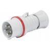 SPINA MOBILE GEWISS 3P+N+T 16A IP44 ROSSA 380V