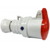 PRESA MOBILE GEWISS 3P+T 16A IP44 ROSSA 380V