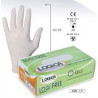 GUANTI LATTICE SENZA POLVERE M CF. 100PZ