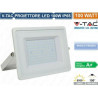 V-TAC Faro LED SMD 100W Slim Series Colore Bianco 3000K IP65