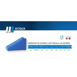 SERBATOIO IN POLIETILENE x SOTTOSCALA 650 LT