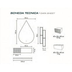 MOBILE IMPERO 100CM COMPOSIZONE 01 COMPLETA