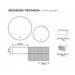 MOBILE IMPERO 140CM COMPOSIZIONE 04 COMPLETA