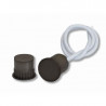 Contatto magnetico Hiltron ad incasso Marrone C56M